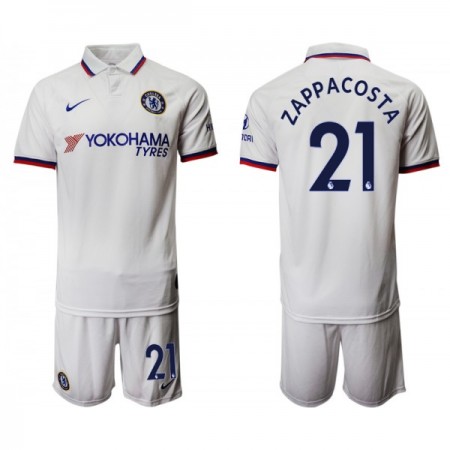 Billiga Fotbollströjor Chelsea ZAPPACOSTA 21 Barn Borta tröja 2019/20 Kortärmad